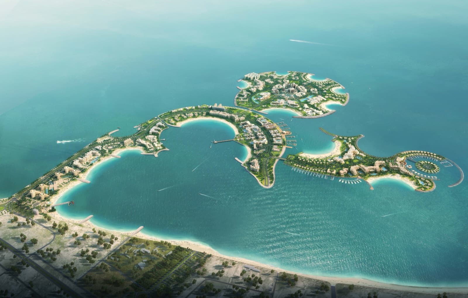 Al Marjan Island β distressed-property landscape