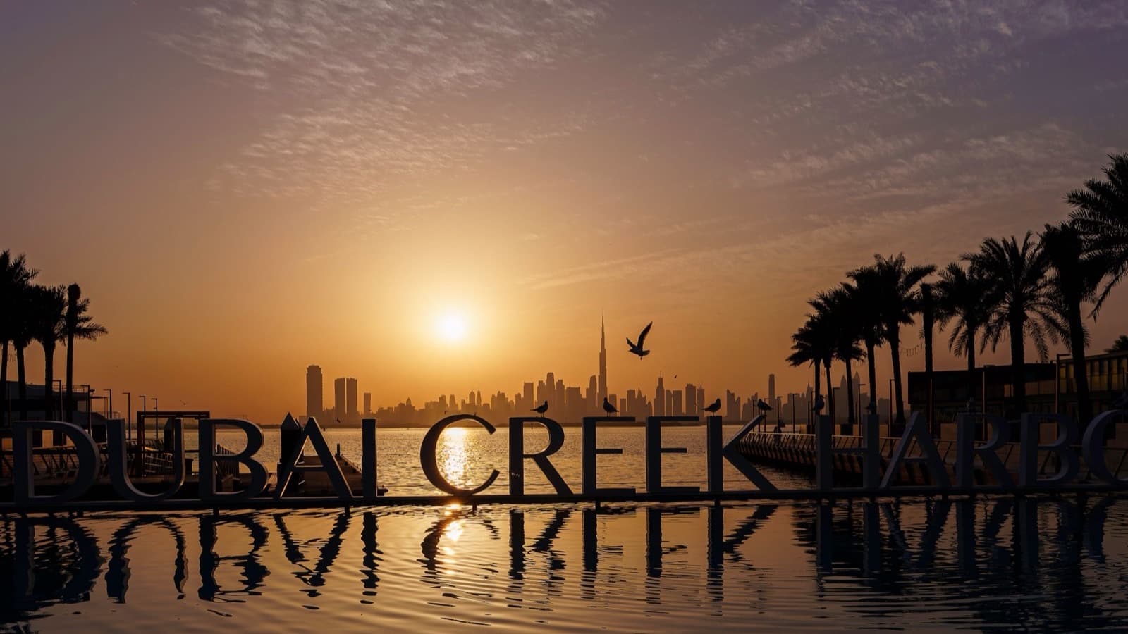 Dubai Creek Harbour — distressed-property landscape