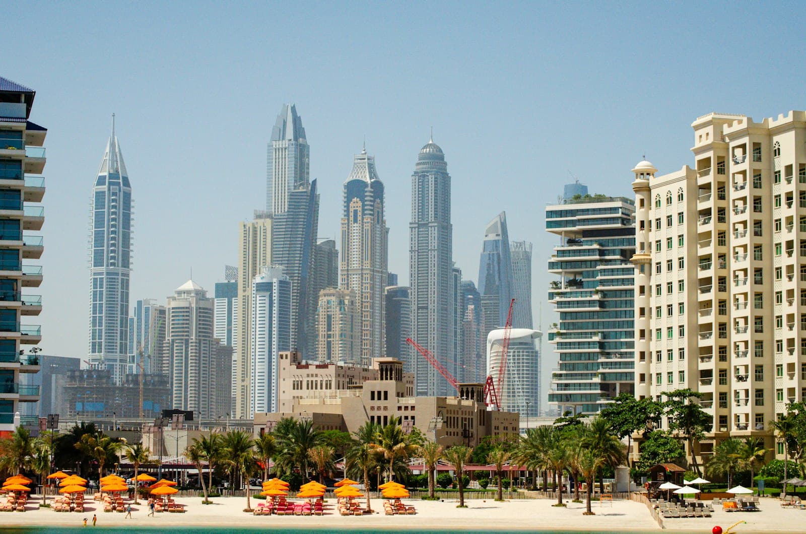 Jumeirah Beach Residence (JBR) — distressed-property landscape